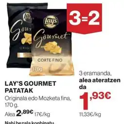 El Corte Inglés Lay's gourmet patata oferta
