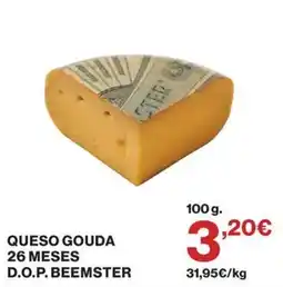 El Corte Inglés Queso gouda 26 meses d.o.p. beemster oferta