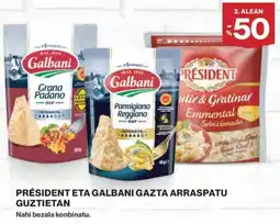 El Corte Inglés President eta Galbani gazta arraspatu guztietan oferta