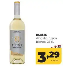 Alimerka Blume vino d.o. rueda blanco oferta