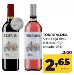 Alimerka Torre Aldea vino rioja tinto o d.o.ca. rioja rosado oferta