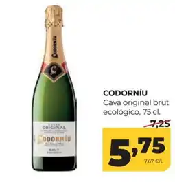 Alimerka Codorníu Cava original brut oferta