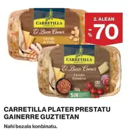 El Corte Inglés Carretilla plater prestatu gainerre guztietan oferta