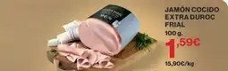 El Corte Inglés Frial jamón cocido extra duroc oferta