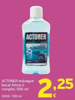 HiperDino Actoner enjuague bucal Ártico o complet oferta
