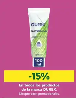 HiperDino Durex naturals oferta