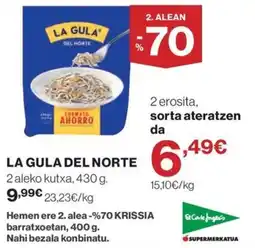 El Corte Inglés La gula del norte oferta