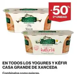 El Corte Inglés En todos los yogures y kéfir casa grande de xanceda combinalos como quieras. oferta