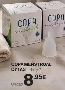Hipercor Copa menstrual Dytas oferta
