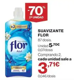 El Corte Inglés flor suavizante flor oferta