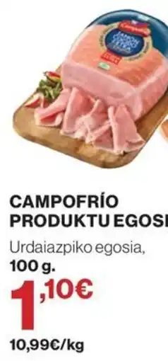 El Corte Inglés Campo Frío Produktu Egosi oferta