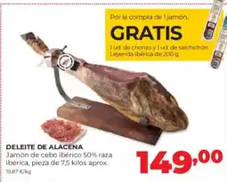 Alimerka Deleite de Alacena jamón de cebo ibérico 50% raza ibérica oferta