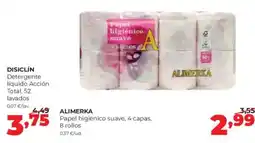 Alimerka Alimerka papel higiénico suave oferta