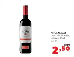 Alimerka Viña Albali vino valdepeñas crianza oferta