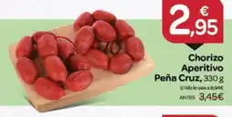 Supermercados El Jamón Chorizo Aperitivo Peña Cruz oferta