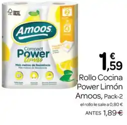 Supermercados El Jamón Amoos Rollo Cocina Power Limón oferta