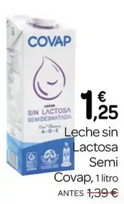 Supermercados El Jamón Covap leche sin lactosa semi oferta