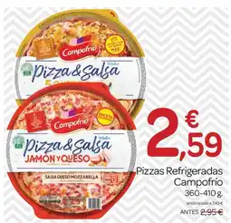 Supermercados El Jamón Campofrío pizza&salsa oferta