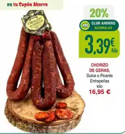 Masymas Chorizo de Geras oferta