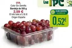 Masymas Los ipc uva color sin semilla oferta