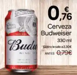 Supermercados El Jamón Budweiser oferta