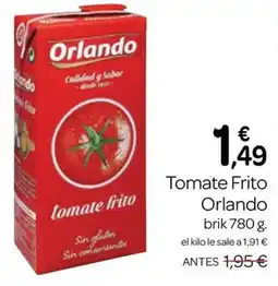 Supermercados El Jamón Orlando tomate frito oferta