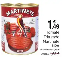 Supermercados El Jamón Martineate tomate triturado oferta