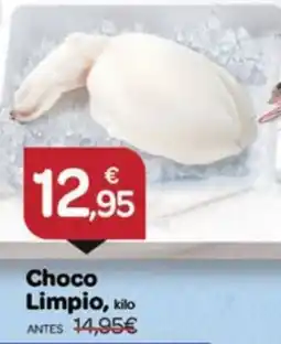 Supermercados El Jamón Choco Limpio oferta