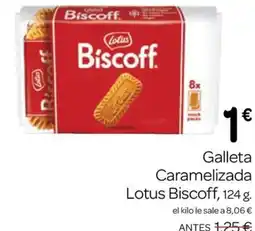 Supermercados El Jamón Lotus Biscoff Galleta Caramelizada oferta
