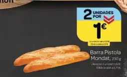 Supermercados El Jamón Mondat barra pistola oferta