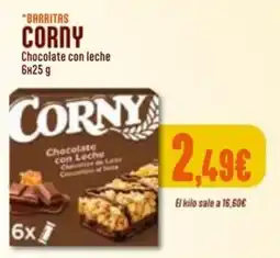 Masymas Corny barritas chocolate con leche oferta
