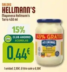 Masymas Hellmann's mayonesa oferta