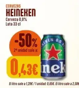 Masymas Heineken cerveza 0,0% oferta