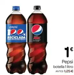 Supermercados El Jamón Pepsi botella oferta