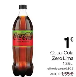 Supermercados El Jamón Coca-Cola Zero Lima oferta