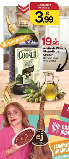 Supermercados El Jamón Coosur Aceite de Oliva Virgen Extra oferta