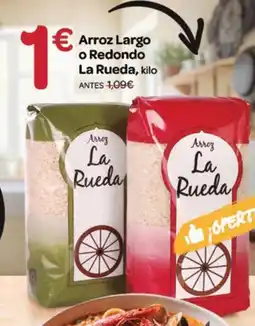 Supermercados El Jamón La Rueda arroz largo o redondo oferta