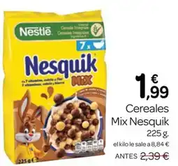 Supermercados El Jamón Nesquik mix oferta