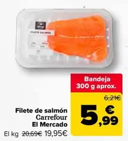 Carrefour Carrefour filete de salmón oferta