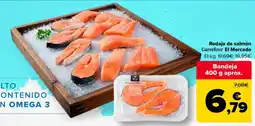Carrefour Carrefour El Mercado rodaja de salmón oferta