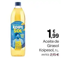 Supermercados El Jamón Koipesol aceite de girasol oferta