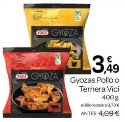 Supermercados El Jamón Vici gyoza oferta