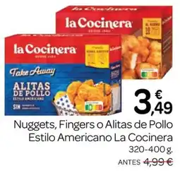 Supermercados El Jamón la Cocinera alitas de pollo estilo americano oferta