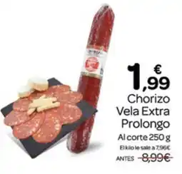 Supermercados El Jamón Prolongo Chorizo Vela Extra oferta