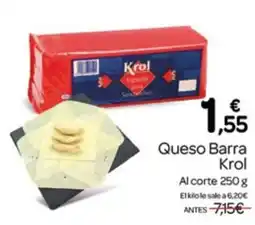 Supermercados El Jamón Krol Queso Barra oferta