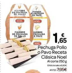 Supermercados El Jamón Noel pechuga pollo o pavo receta clásica oferta
