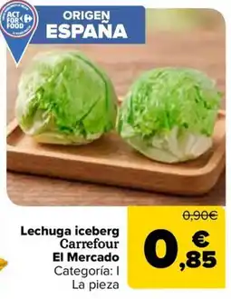Carrefour Carrefour Lechuga iceberg oferta