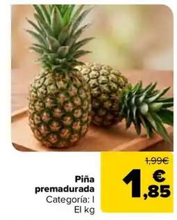 Carrefour Piña premadurada oferta
