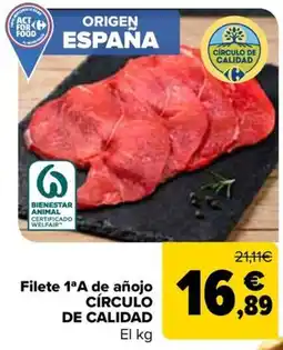 Carrefour Carrefour filete 1ªA de añojo oferta