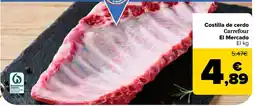 Carrefour Carrefour costilla de cerdo oferta